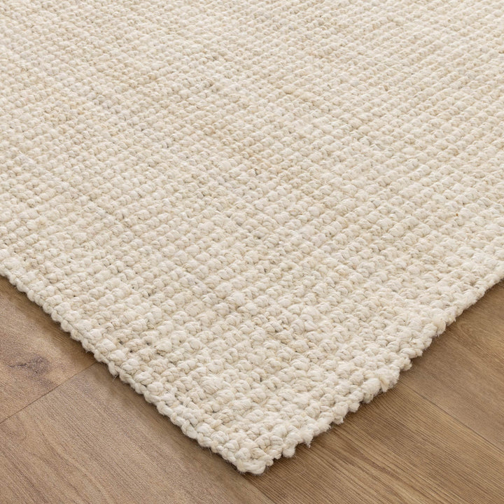 Bobble Bleached Jute Rug