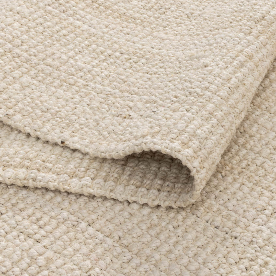 Bobble Bleached Jute Rug