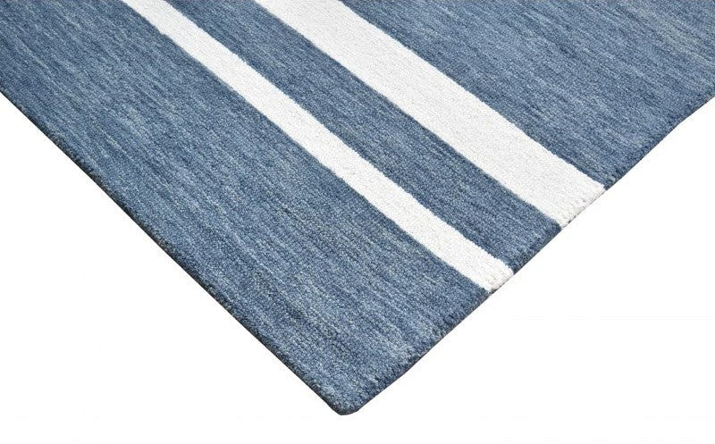 Valley Stripe Ocean Rug