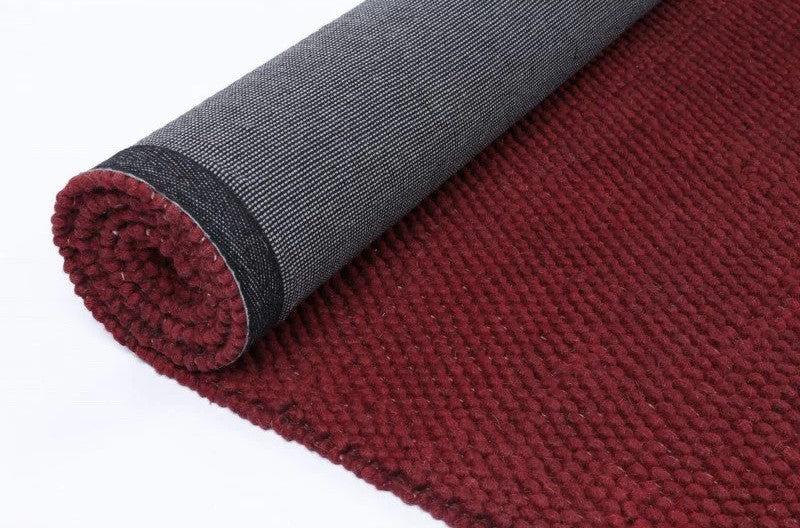 Jewel Weave Garnet Rug