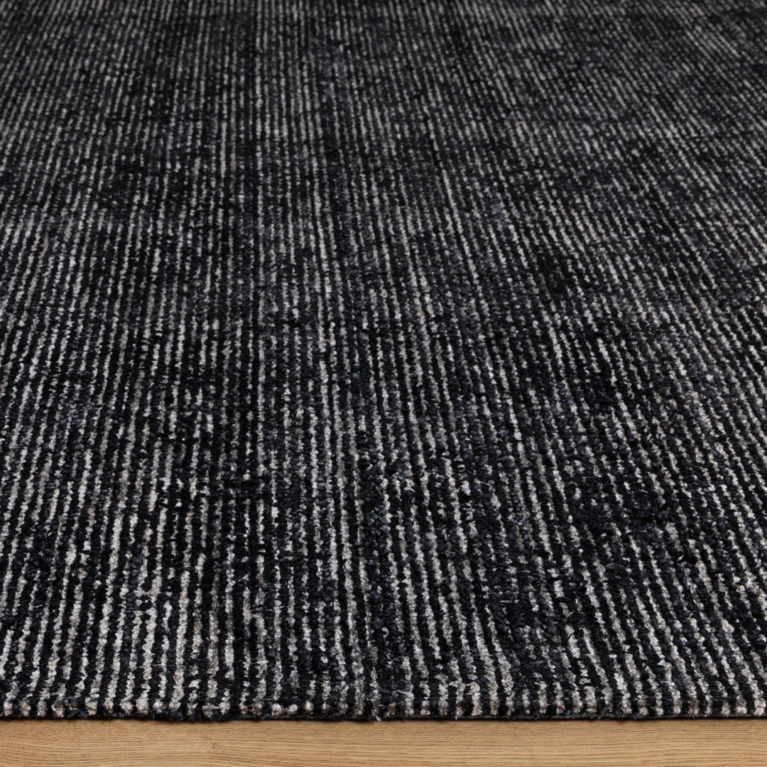 Norah Charcoal Black Rug