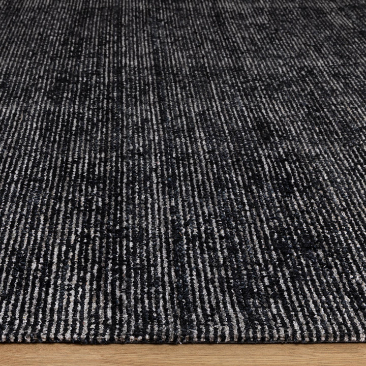 Norah Charcoal Black Rug