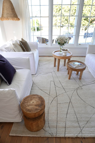 Matilda Curves Cream Rug