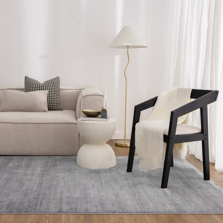 Chateau Distressed Grey Rug - CH01