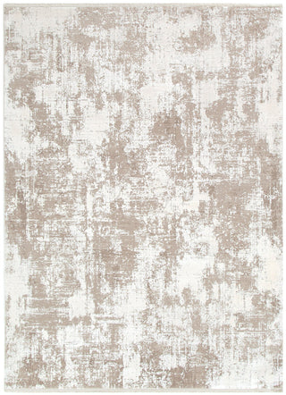 Aurelia Distressed Beige and White Rug