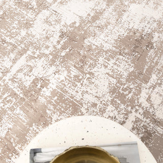 Aurelia Distressed Beige and White Rug