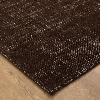 Alfie Chocolate Brown Indoor Outdoor Rug