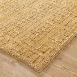 Dawes Citron Knitted Wool Rug