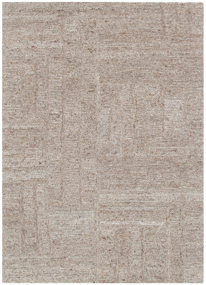 Arlo Cocoa Modern Wool Rug