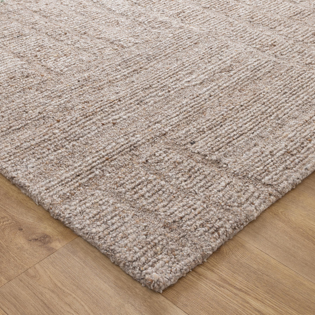 Arlo Cocoa Modern Wool Rug