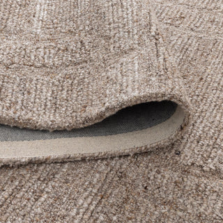 Arlo Cocoa Modern Wool Blend Rug