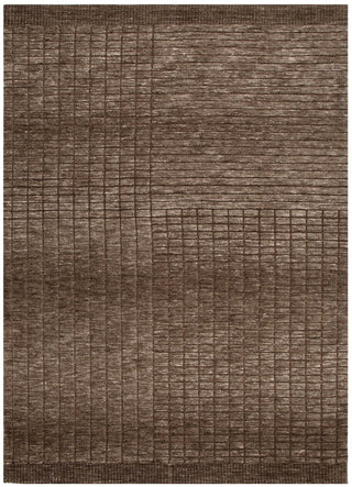 Wren Carved Rug - Brown