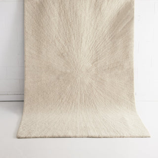 Calen Ivory Grey Wool Rug MAARIA