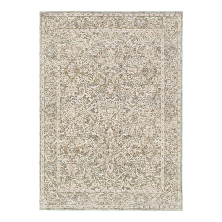 Gwen Regal Green Beige Vintage Rug