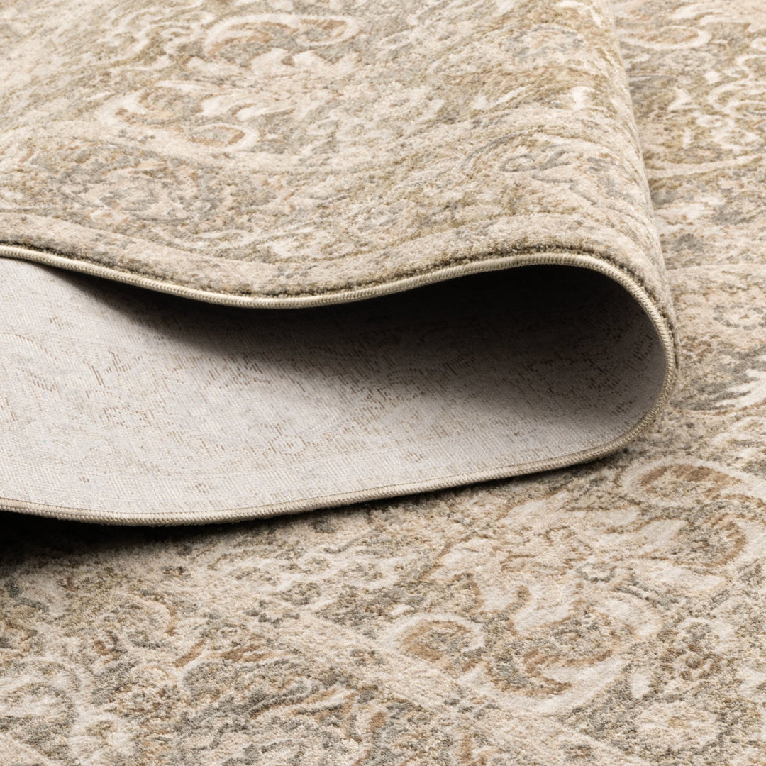 Gwen Regal Green Beige Vintage Rug