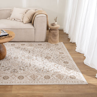 Gwen Ivory Multi Vines Vintage Rug