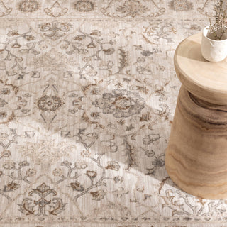 Gwen Ivory Multi Vines Vintage Rug