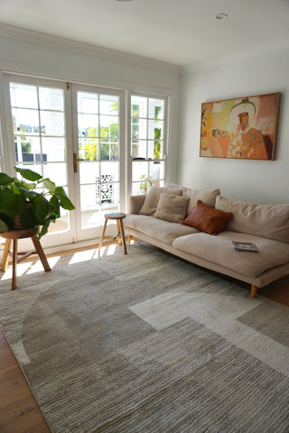 Matilda Geometric Grey Rug