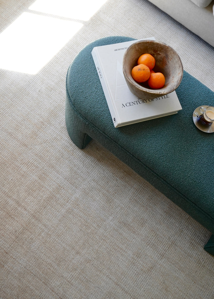 Byron Beige Wool Rug