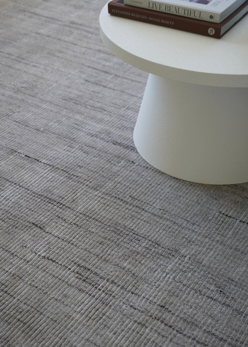 Byron Ash Wool Rug – Wild Yarn