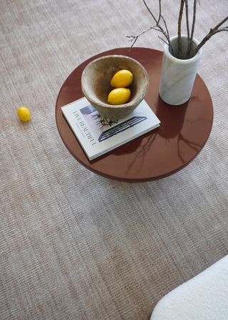 Byron Nude Wool Custom Size Rug