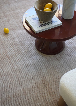 Byron Nude Wool Custom Size Rug