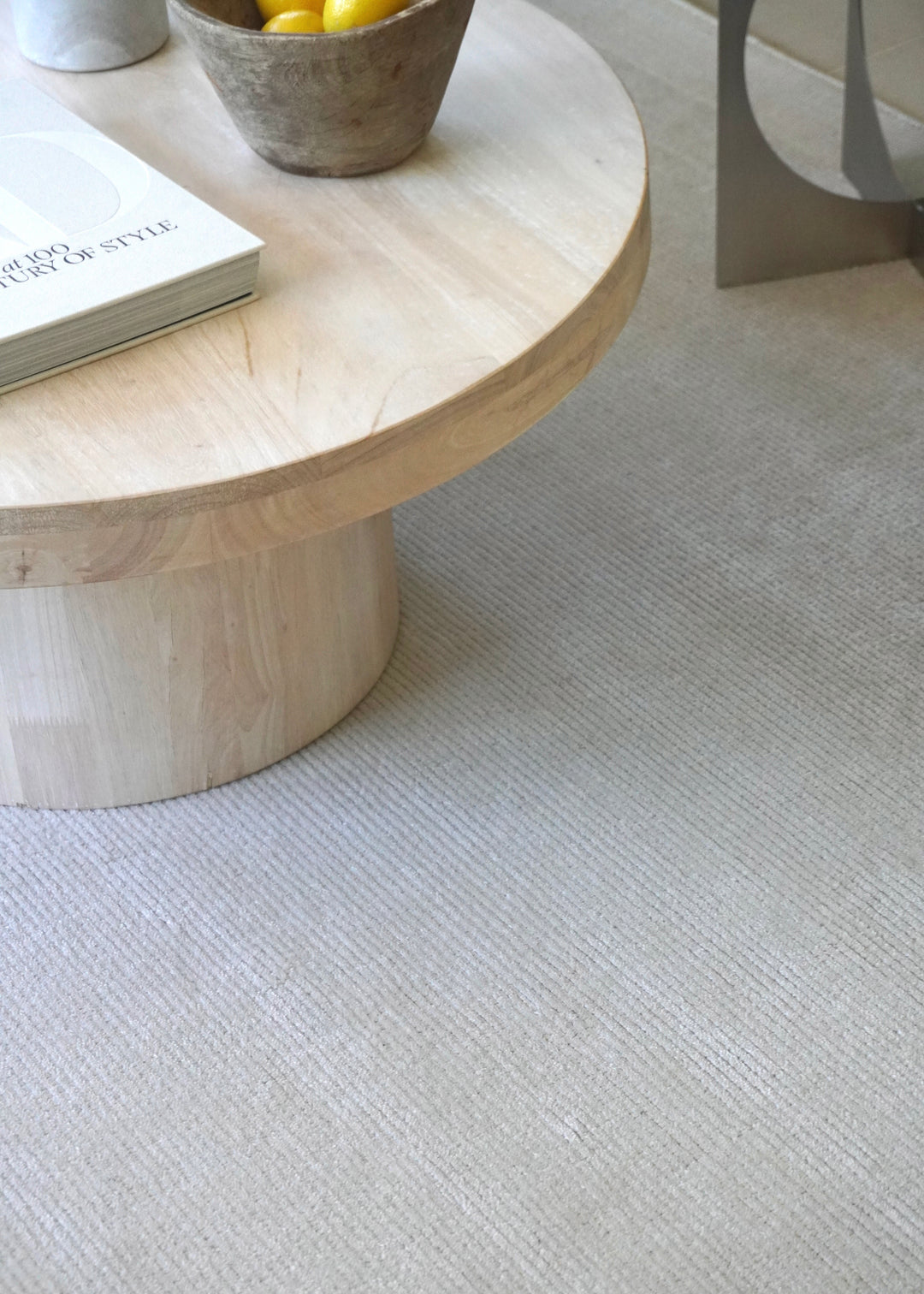 Byron Ivory Wool Rug