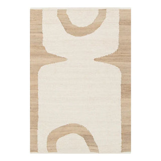 Daisy Ivory Beige Floor Rug