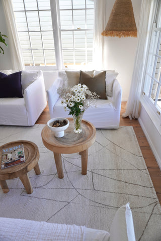 Matilda Curves Cream Rug