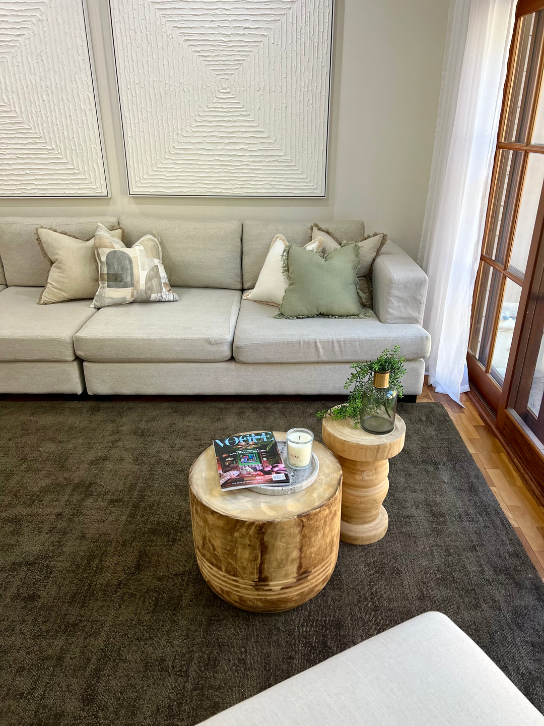 Essentials Vintage Olive Rug