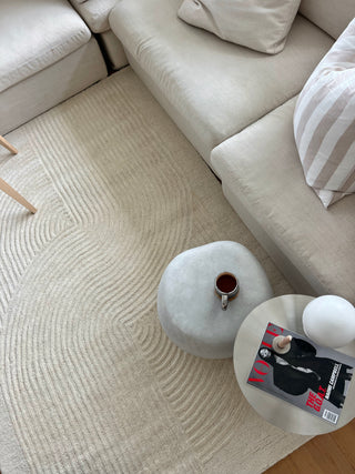 Metro Infinity Cream Wool rug