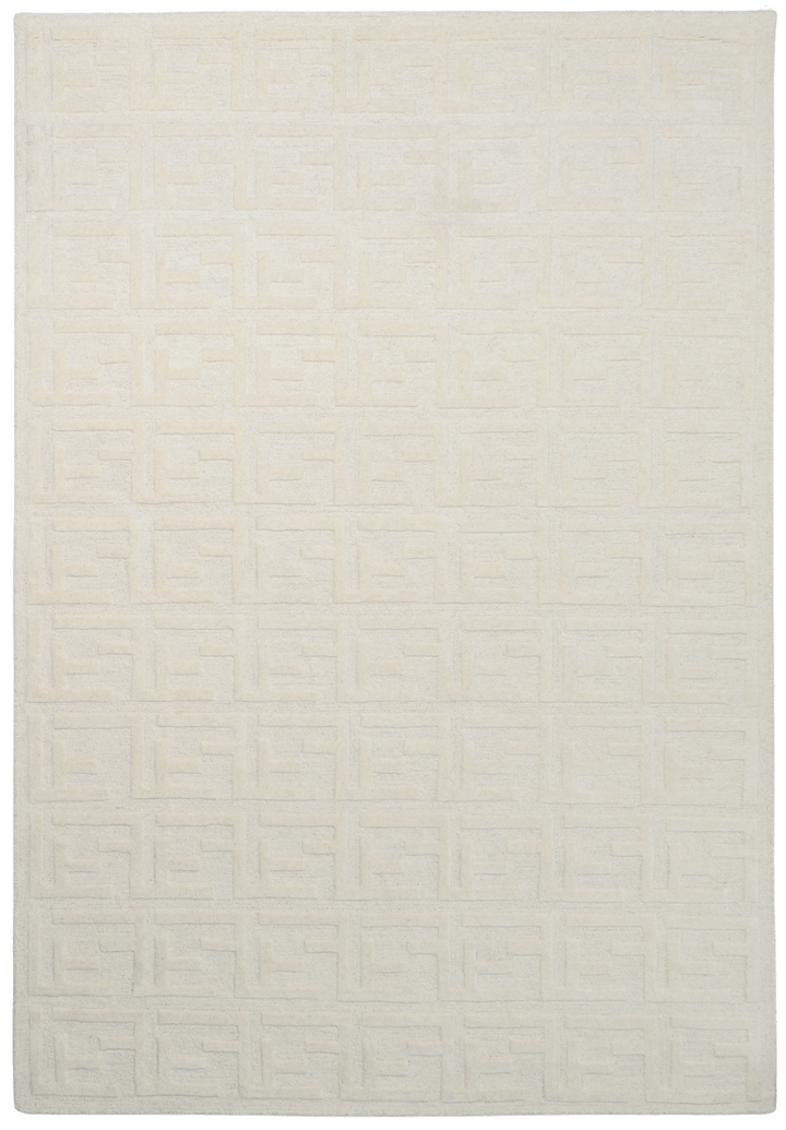 Metro Monogram Cream