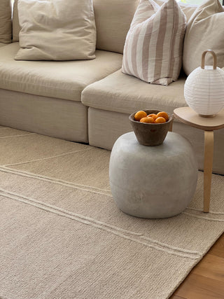 Metro Crossroads Beige Wool rug