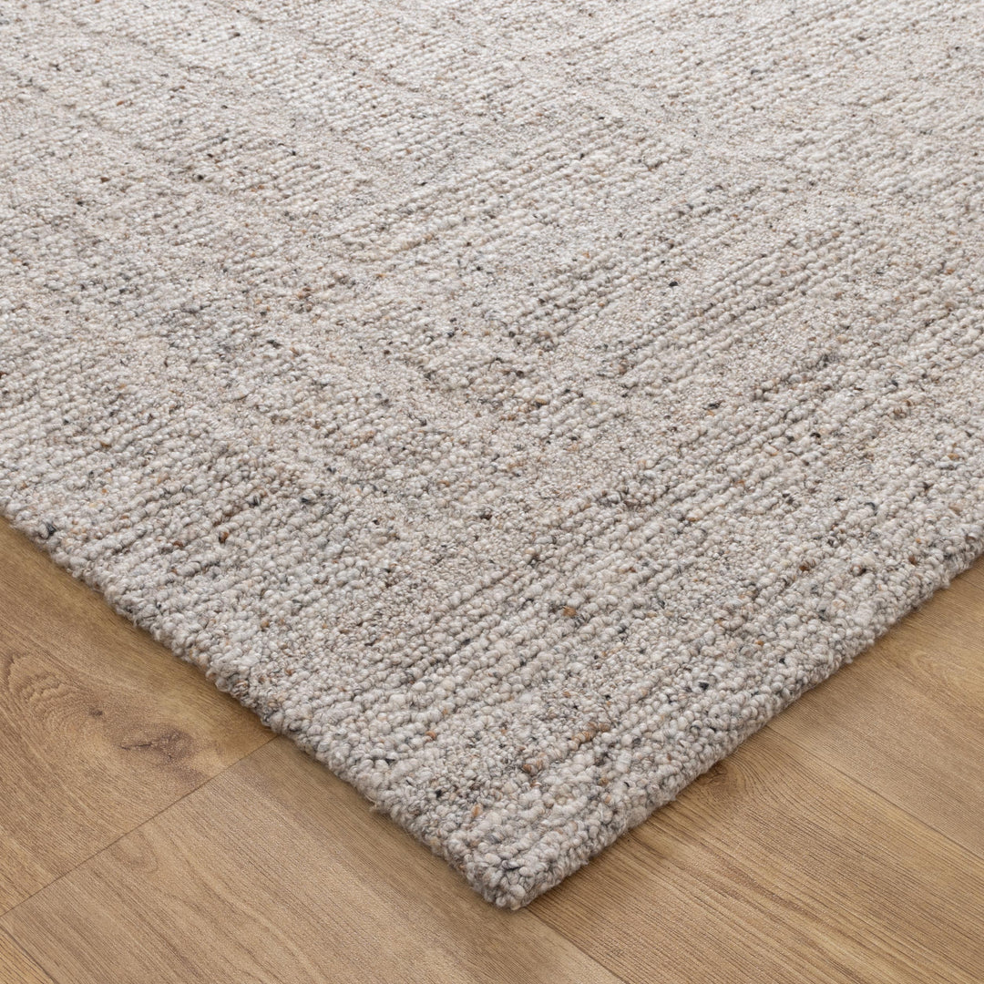 Arlo Greige Modern Wool Rug
