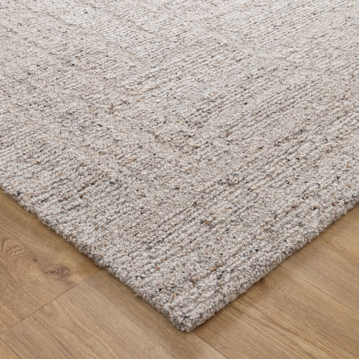 Arlo Greige Modern Wool Rug
