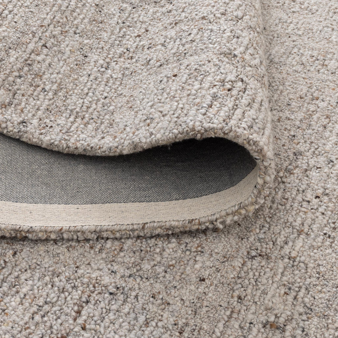 Arlo Greige Modern Wool Rug