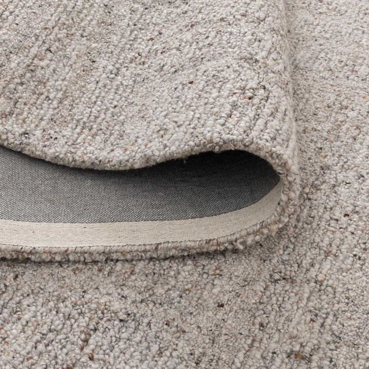 Arlo Greige Modern Wool Rug