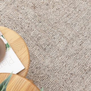 Arlo Greige Modern Wool Blend Rug
