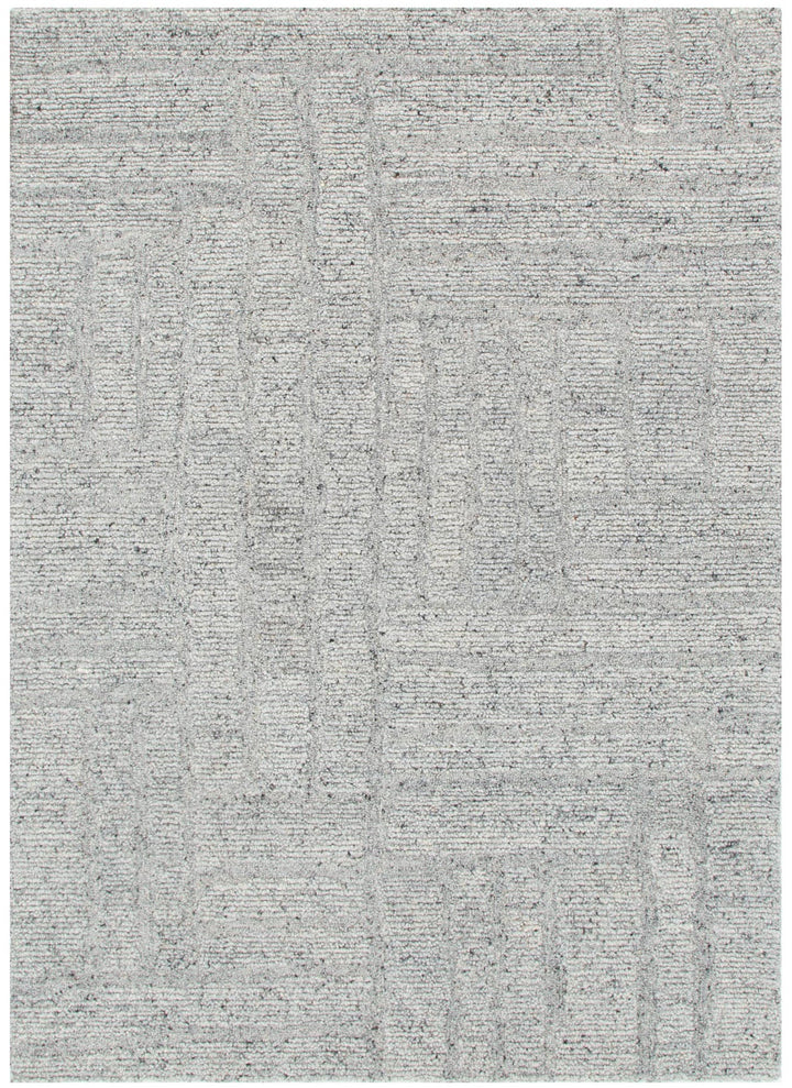 Arlo Grey Modern Wool Rug