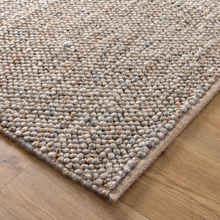 Weave Grey Jute and Wool Rug