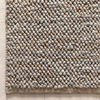 Weave Grey Jute and Wool Rug
