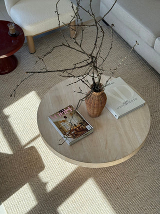 Cassie Beige Textured Wool Rug