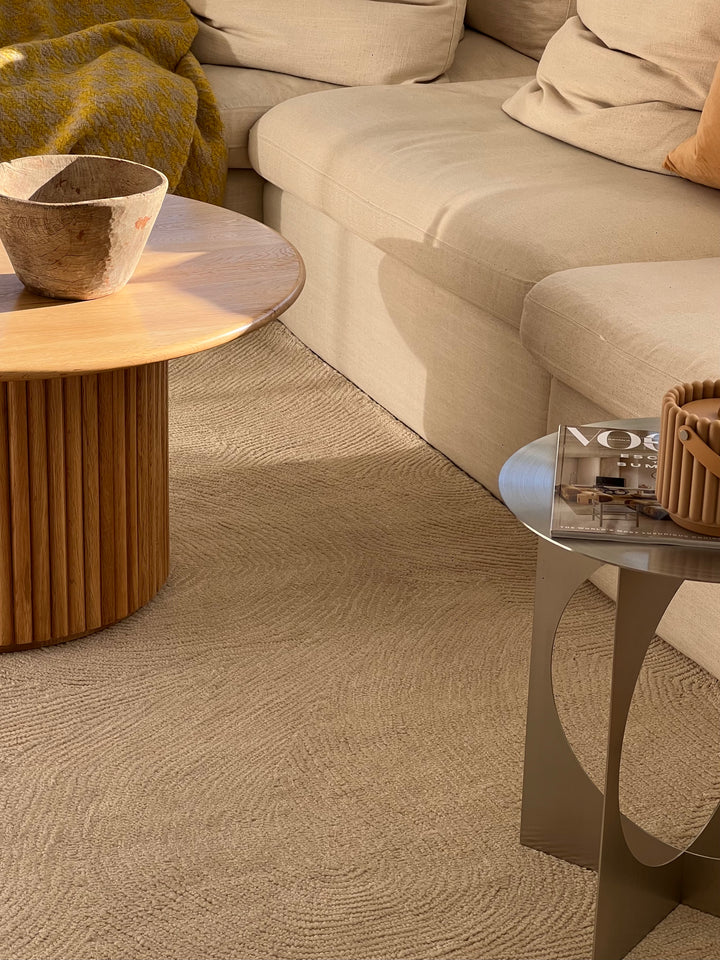 Loren Almon 01 Ivory Wool Rug