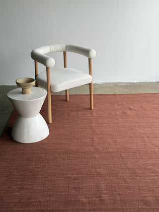 Neo Nutmeg Flatweave Wool Rug