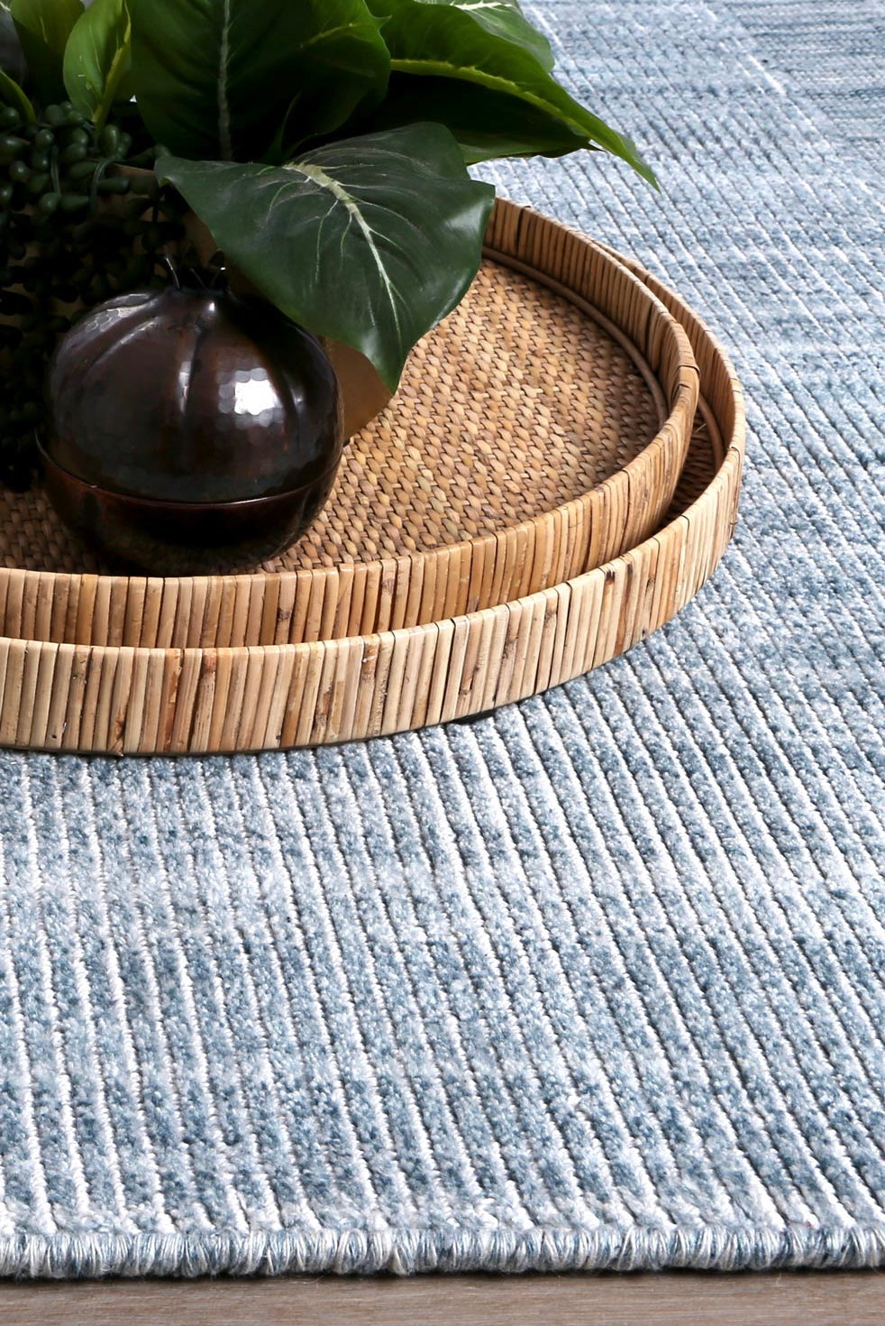Byron Ocean Wool Rug