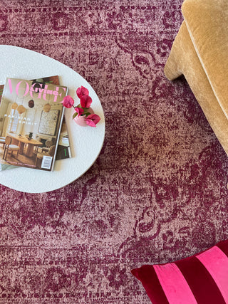 Skye Rug Vintage Berry