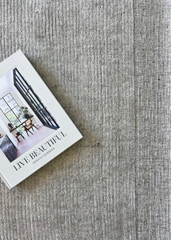 Byron Light Grey Wool Rug