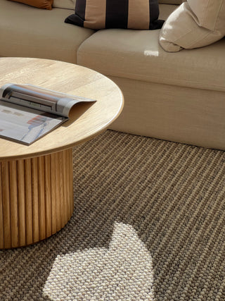 Marley Bobble Textured Wool Rug Multi