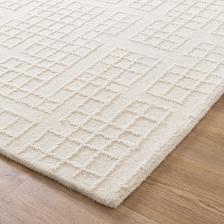 Dawes Ivory Knitted Wool Rug