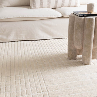 Wren Ivory Carved Rug